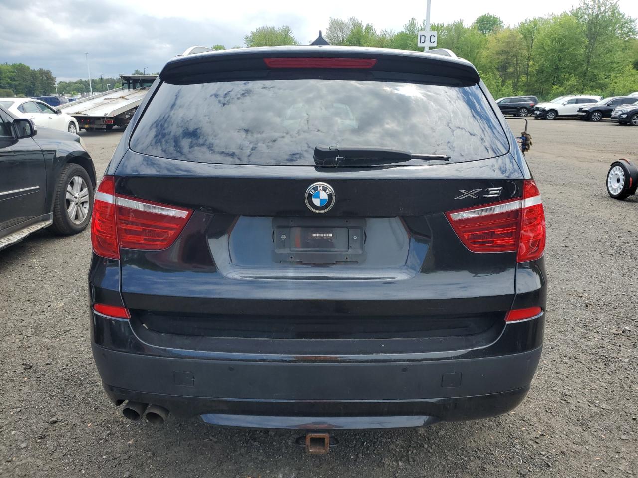 2011 BMW X3 xDrive28I VIN: 5UXWX5C59BL706961 Lot: 57261525