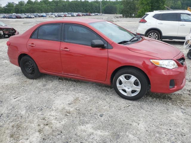 Sedans TOYOTA COROLLA 2012 Czerwony