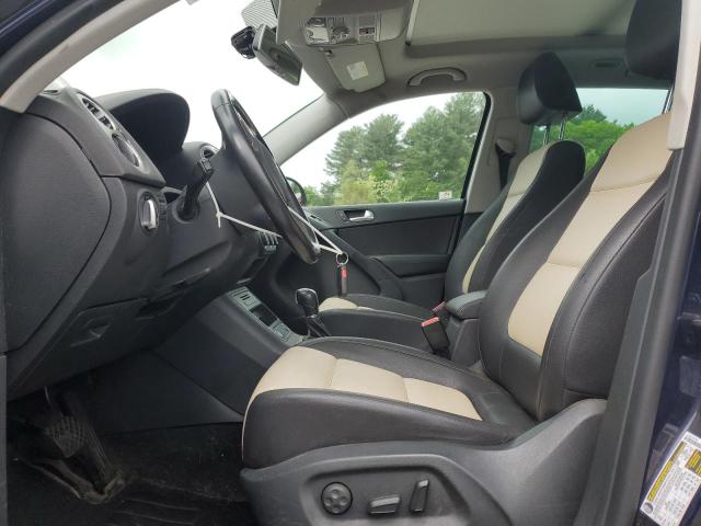  VOLKSWAGEN TIGUAN 2016 Granatowy