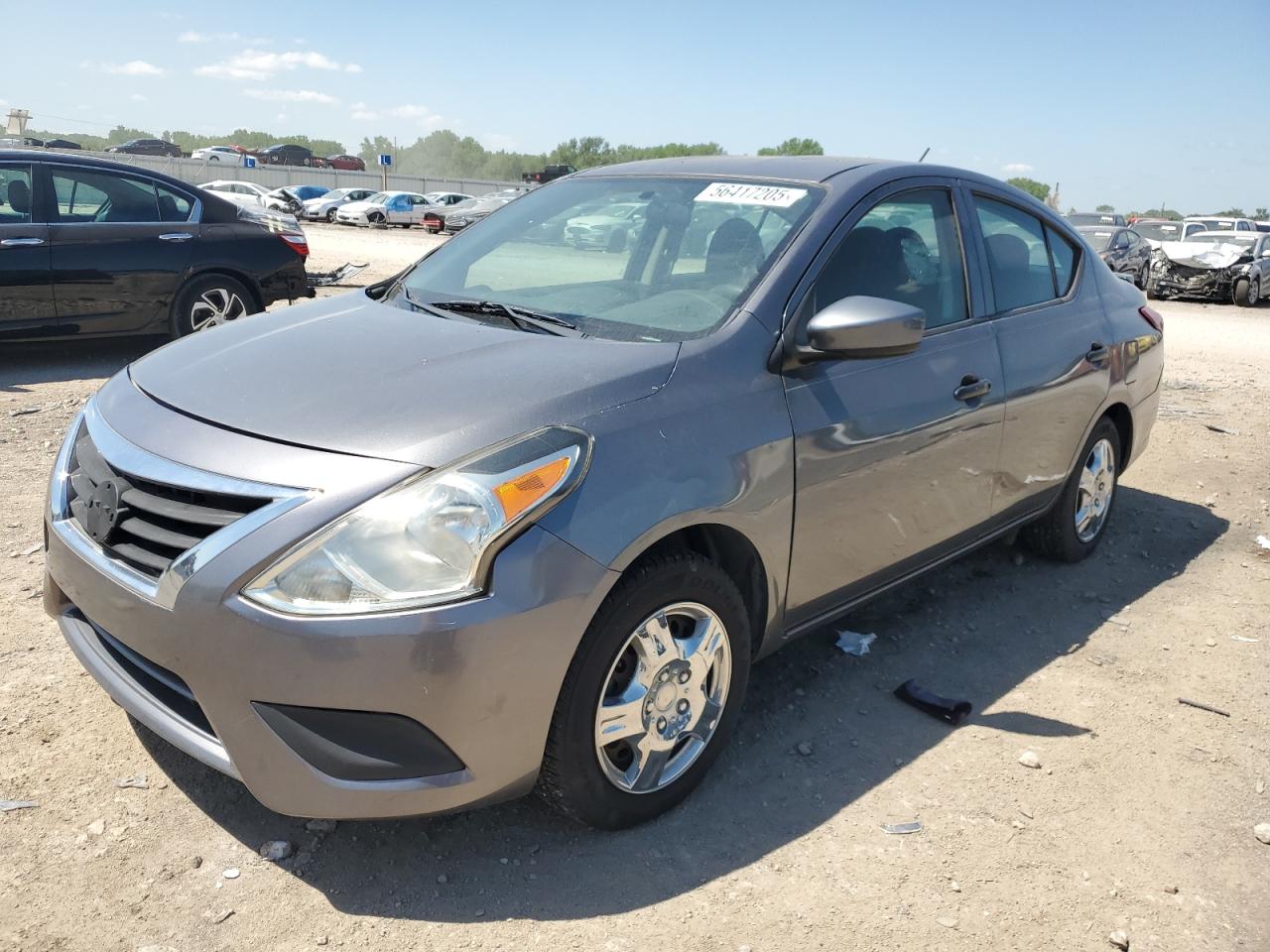 2017 Nissan Versa S продається в Kansas City, KS - Front End