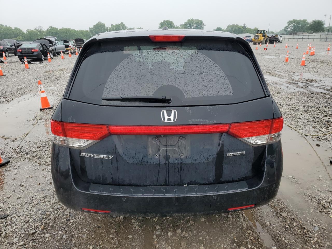 2014 Honda Odyssey Touring VIN: 5FNRL5H98EB126095 Lot: 58762395