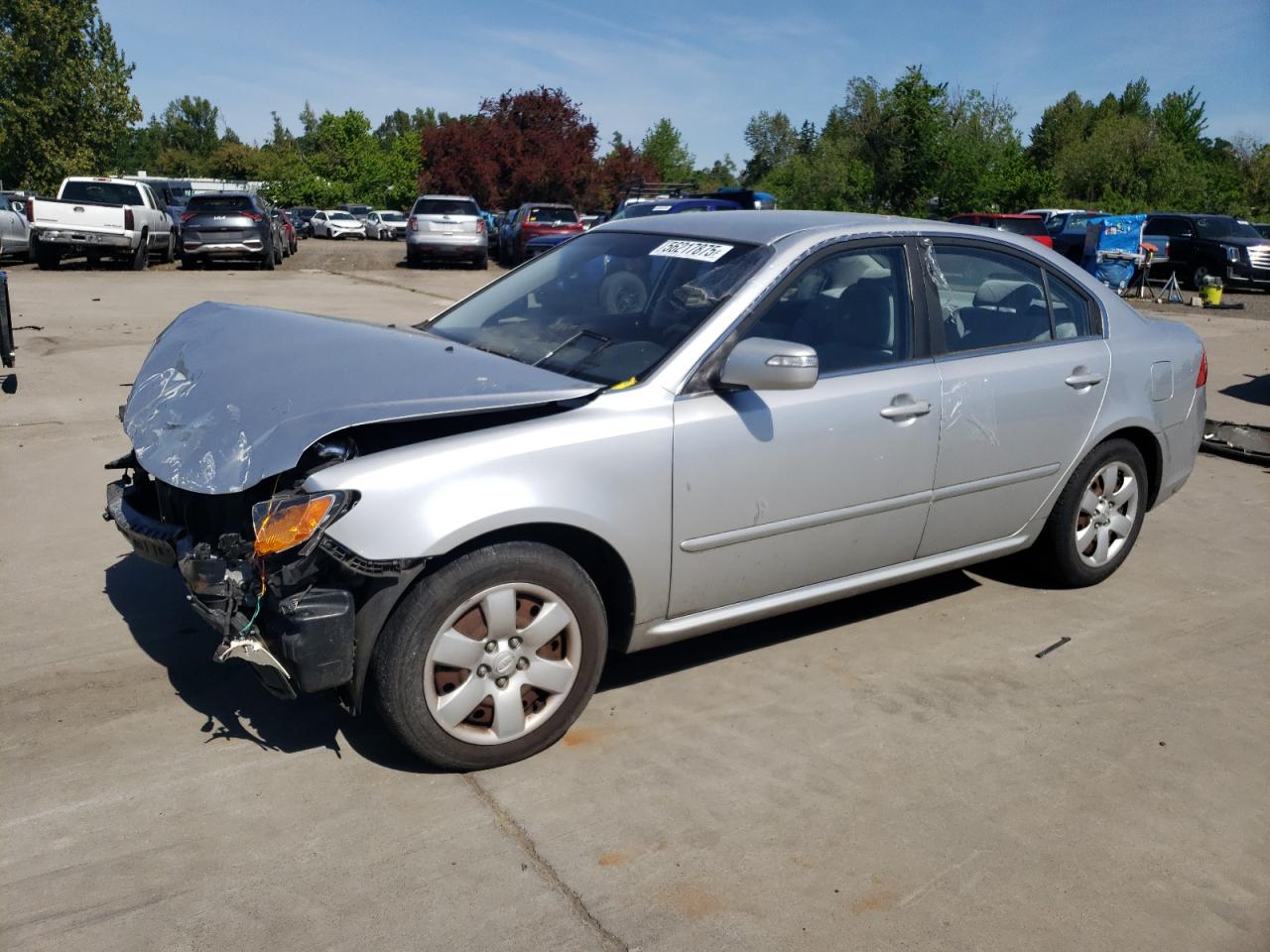 2010 Kia Optima Lx zu verkaufen in Woodburn, OR - Front End