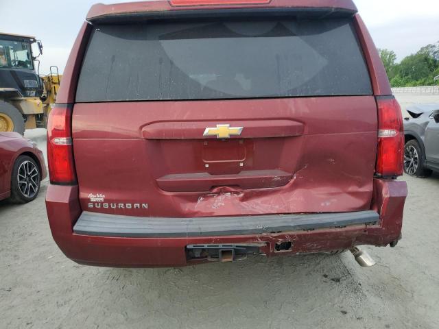  CHEVROLET SUBURBAN 2018 Бургунді