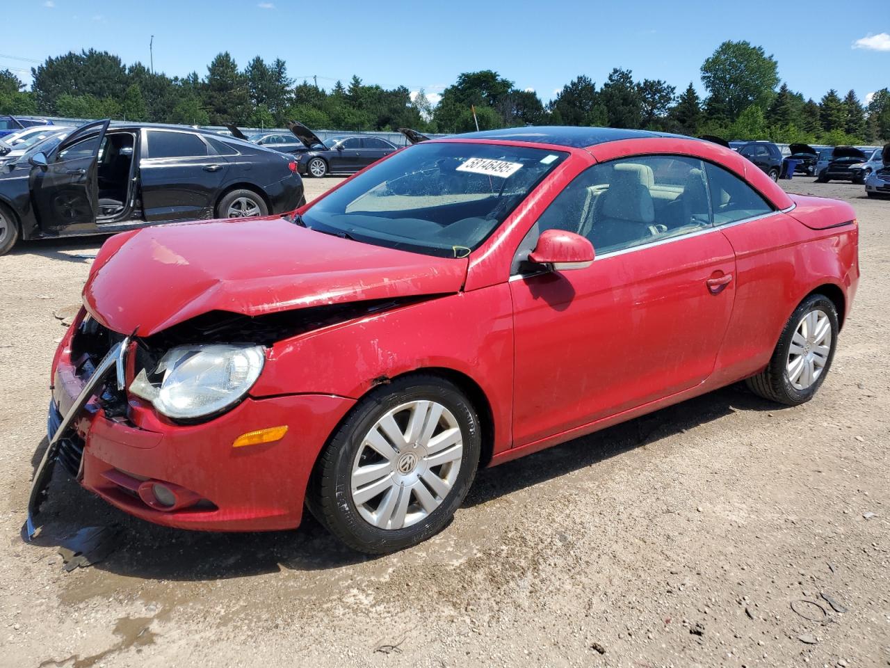 2008 Volkswagen Eos Turbo for Sale in Elgin, IL - Front End