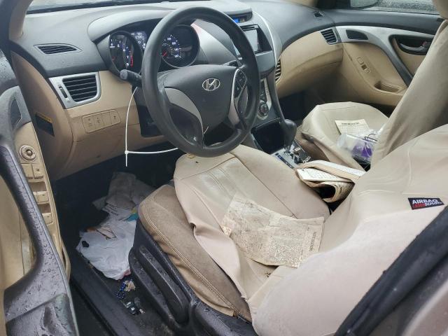 Sedans HYUNDAI ELANTRA 2012 Beżowy