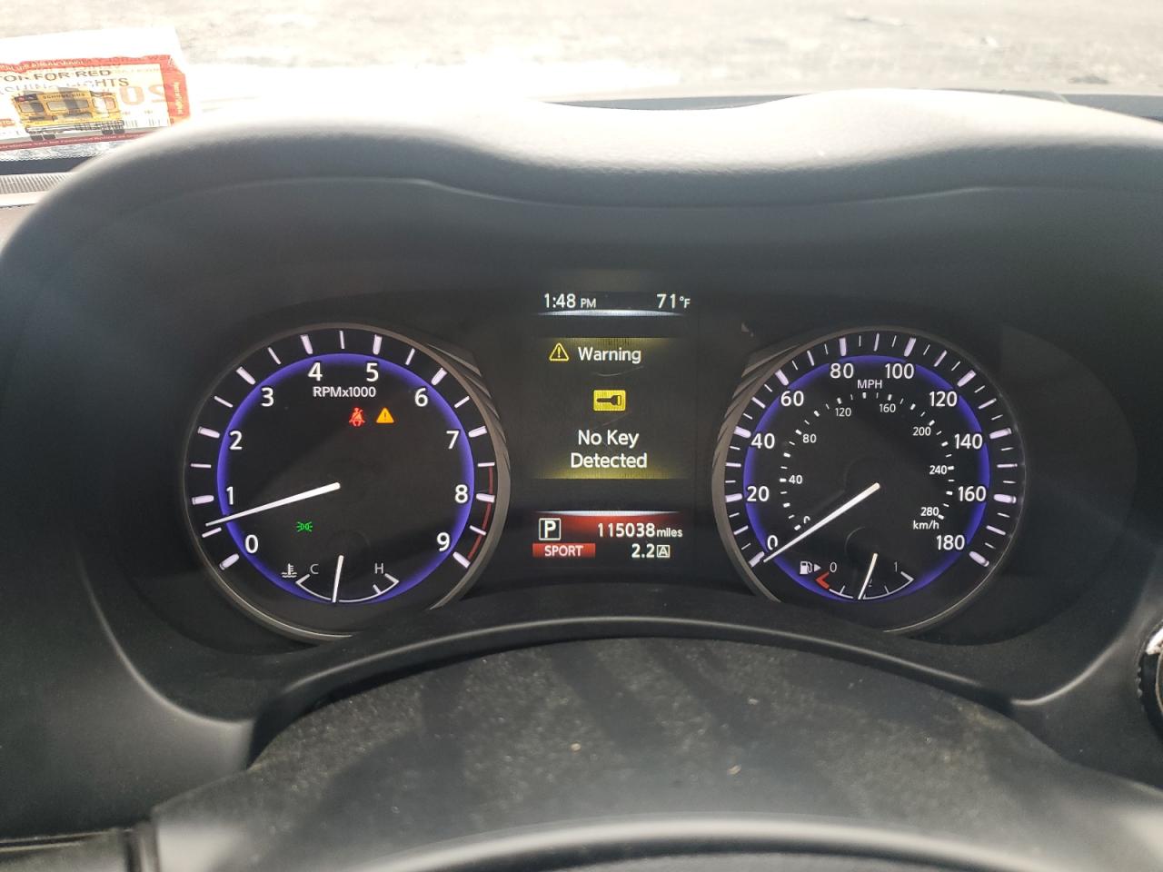 2015 Infiniti Q50 Base VIN: JN1BV7AR9FM415564 Lot: 57391245