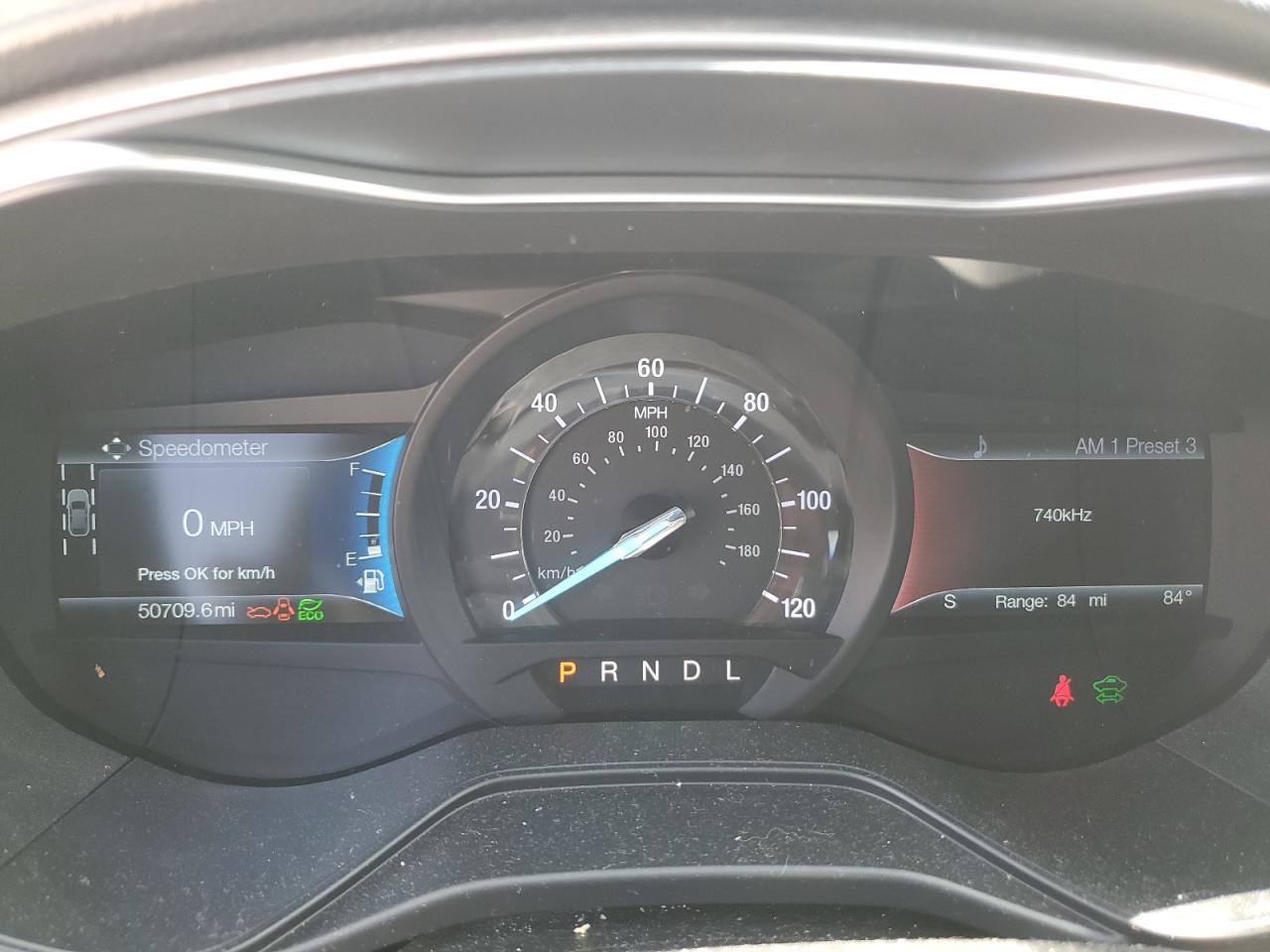 2019 Ford Fusion Se VIN: 3FA6P0LU4KR184064 Lot: 54043725