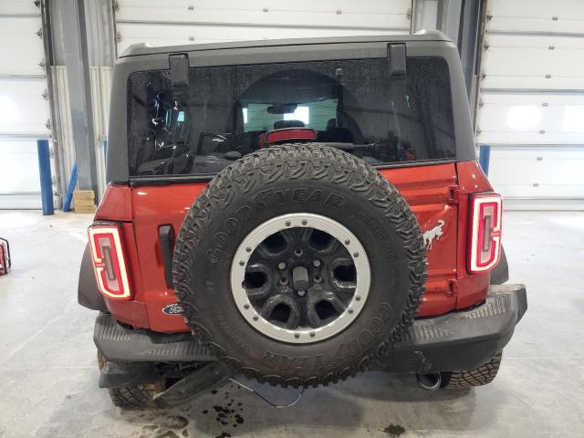  FORD BRONCO BAD 2024 Червоний