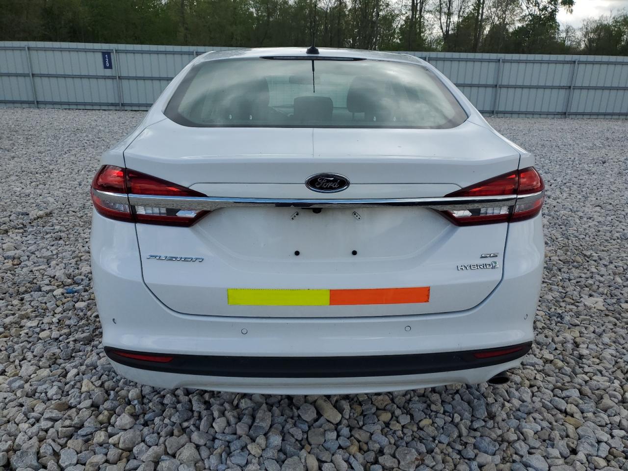 2018 Ford Fusion Se Hybrid VIN: 3FA6P0LU8JR281928 Lot: 54028425