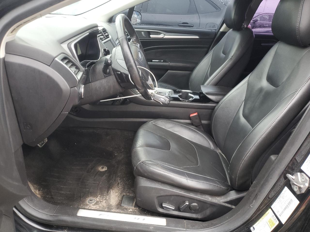 2014 Ford Fusion Titanium VIN: 3FA6P0D95ER341650 Lot: 57052785