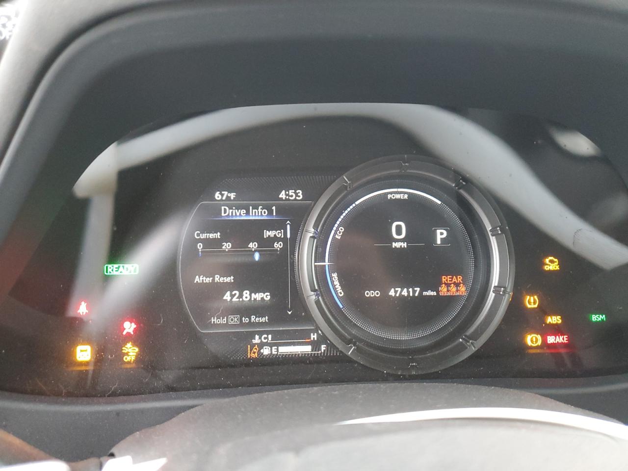 2021 Lexus Ux 250H VIN: JTHR9JBH0M2046703 Lot: 56818255