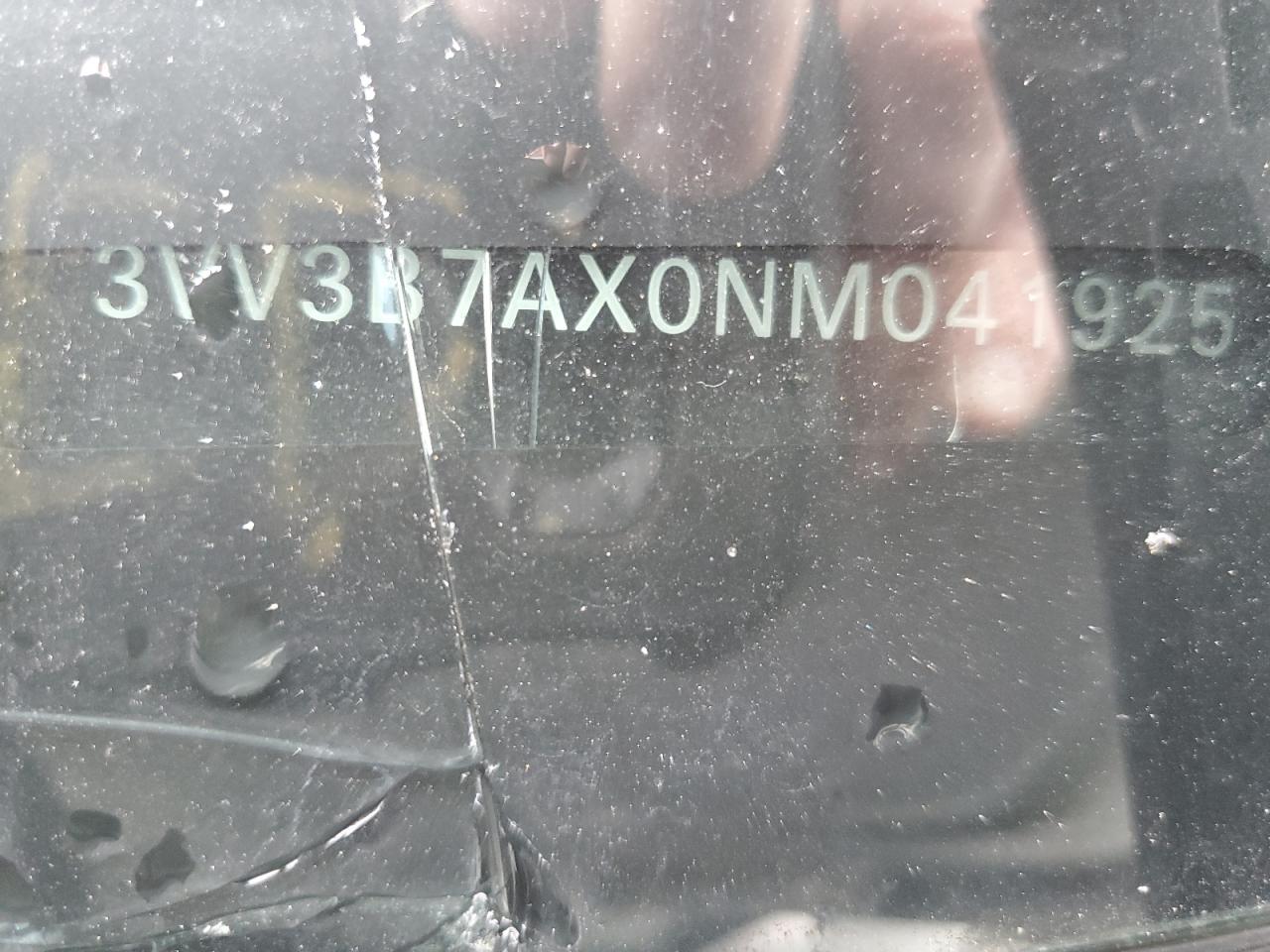 2022 Volkswagen Tiguan Se VIN: 3VV3B7AX0NM041925 Lot: 58415615