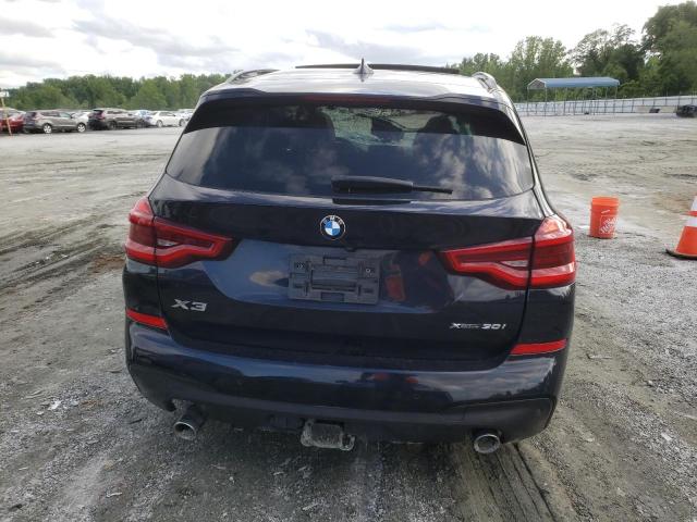  BMW X3 2020 Синий