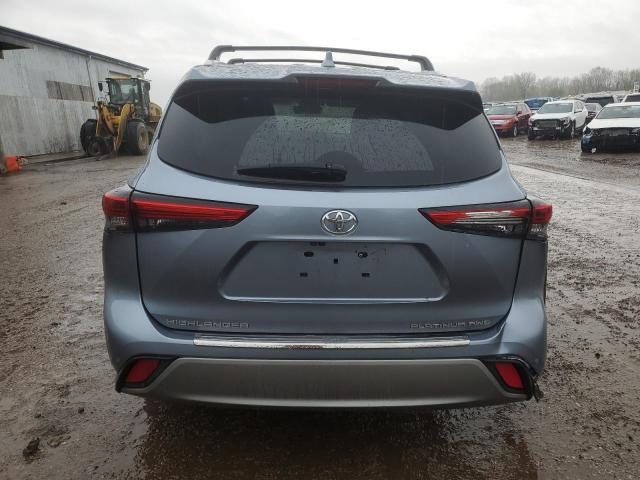  TOYOTA HIGHLANDER 2023 Синій