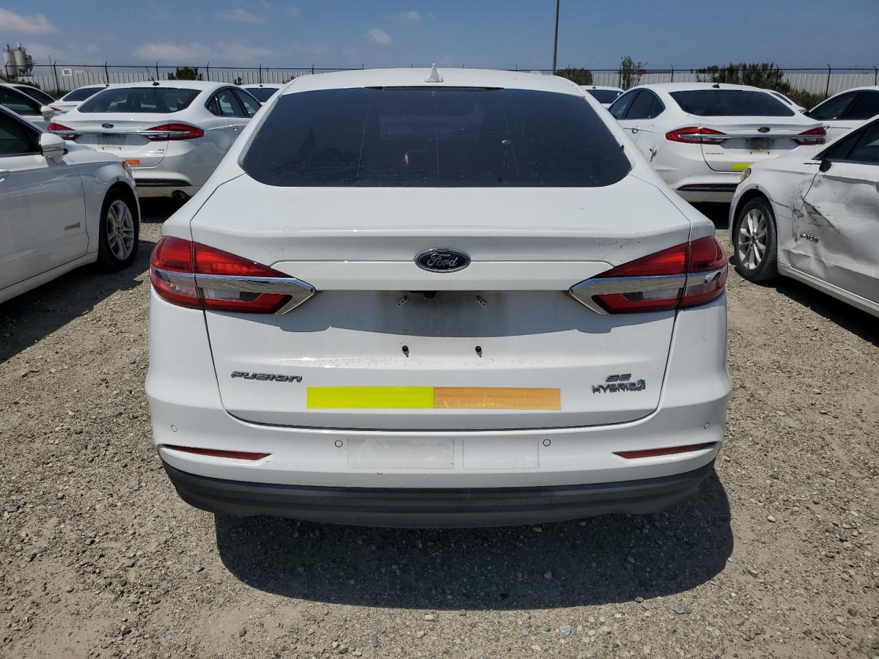 2019 Ford Fusion Se VIN: 3FA6P0LUXKR124922 Lot: 54043165