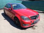 2013 MERCEDES BENZ C220 AMG S for sale at Copart PETERLEE
