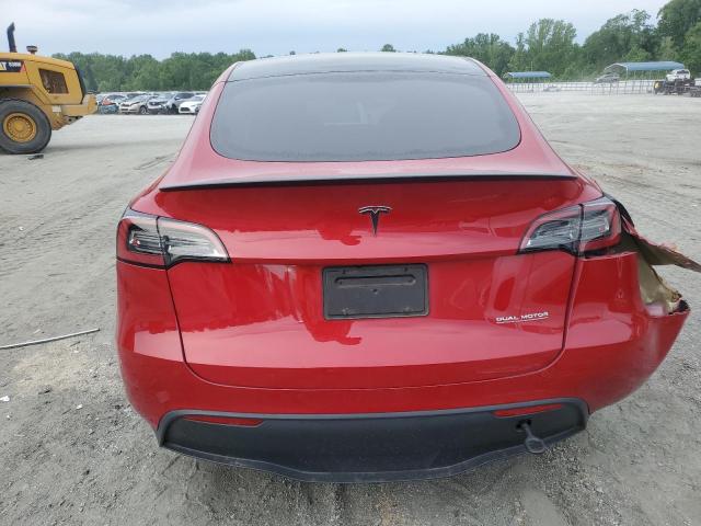  TESLA MODEL Y 2023 Czerwony