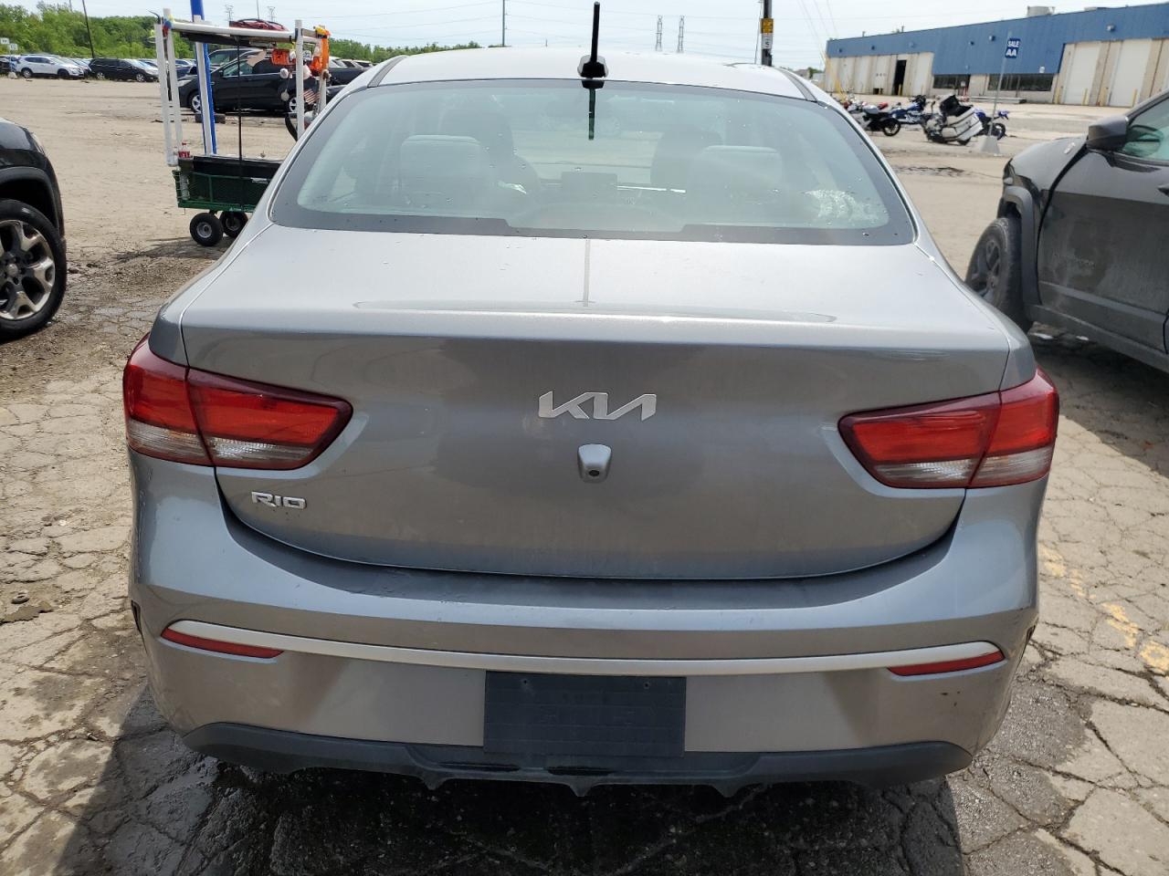 2022 Kia Rio Lx VIN: 3KPA24AD0NE474021 Lot: 59083485