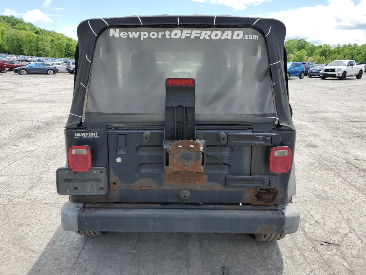 2004 Jeep Wrangler / Tj Se VIN: 1J4FA29124P796031 Lot: 56875525