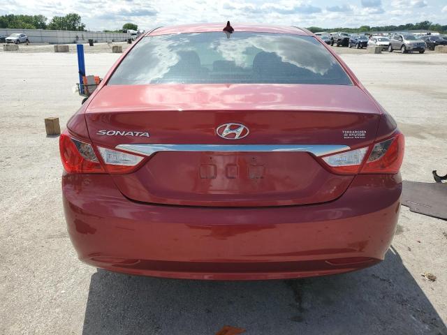 Sedans HYUNDAI SONATA 2013 Czerwony