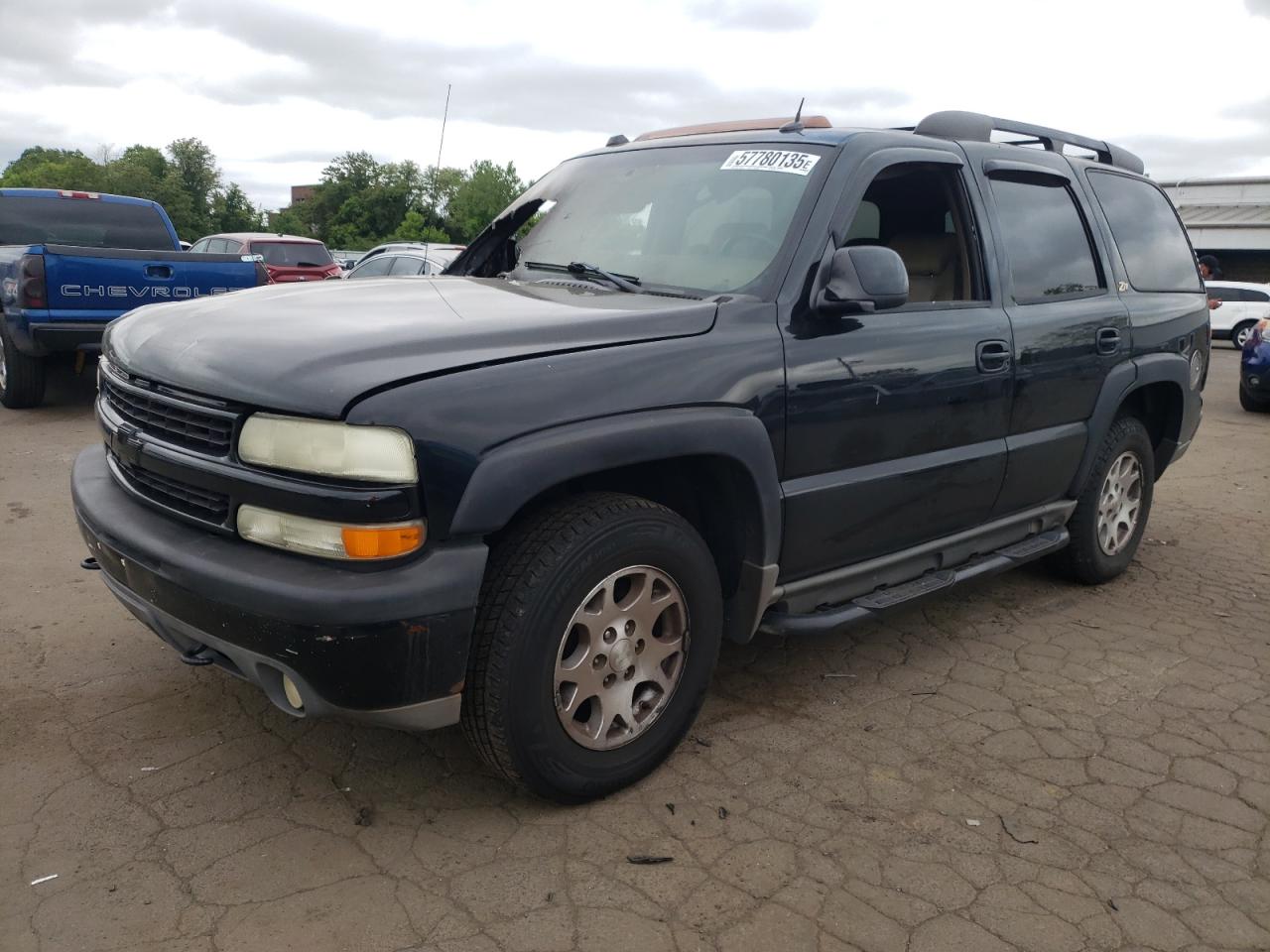 2004 Chevrolet Tahoe K1500 იყიდება New Britain-ში, CT - Burn