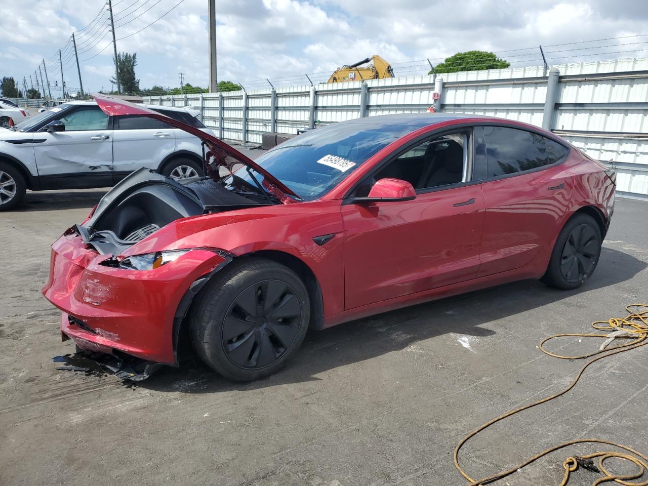 2025 Tesla Model 3 на продаже в Miami, FL - Front End
