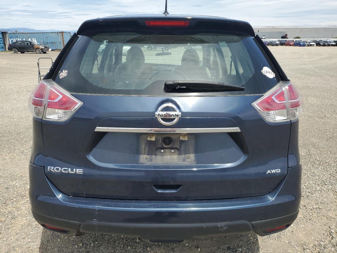 2016 Nissan Rogue S VIN: 5N1AT2MVXGC765038 Lot: 57159415