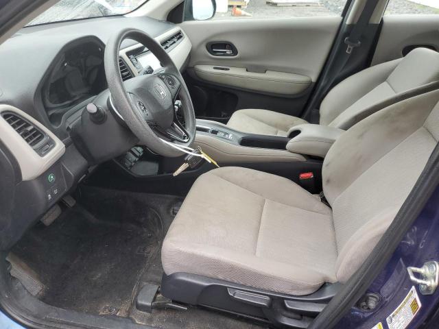  HONDA HR-V 2016 Blue