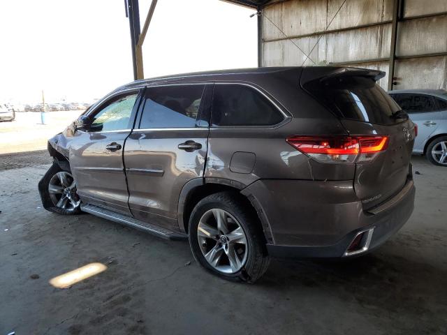  TOYOTA HIGHLANDER 2017 Коричневый