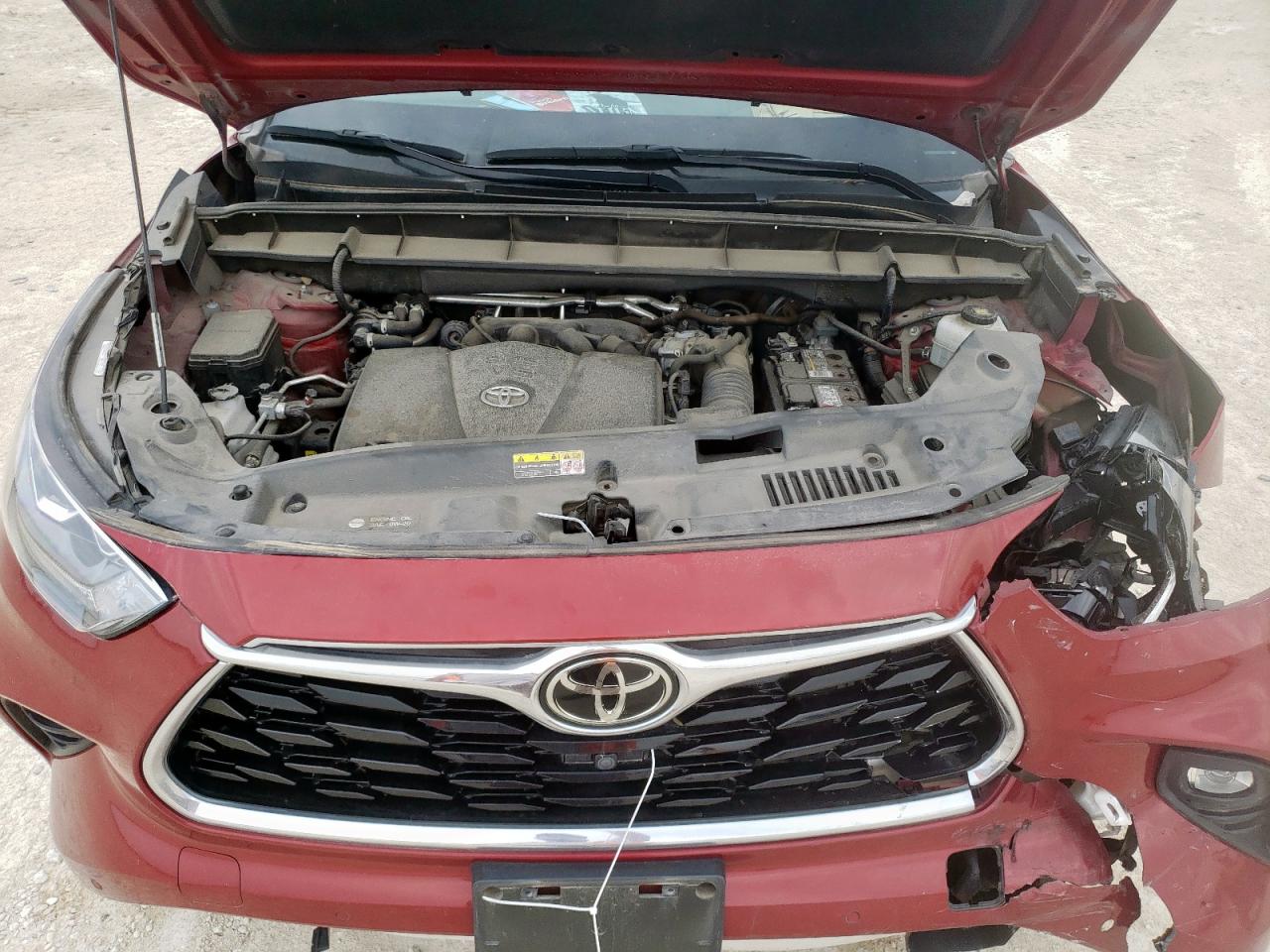 2022 Toyota Highlander Platinum VIN: 5TDFZRAH7NS096092 Lot: 57278825