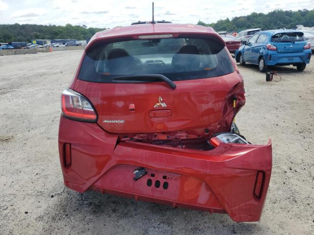  MITSUBISHI MIRAGE 2024 Czerwony