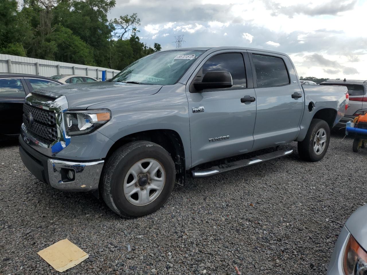 2019 Toyota Tundra Crewmax Sr5 продається в Riverview, FL - Rear End