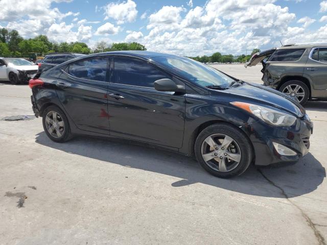 Sedans HYUNDAI ELANTRA 2013 Czarny