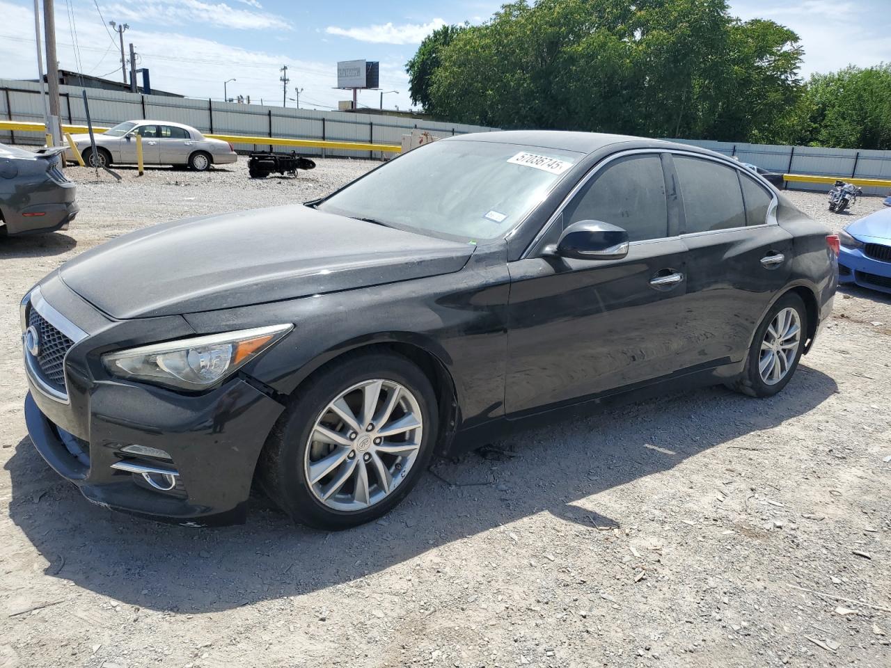 2015 Infiniti Q50 Base zu verkaufen in Oklahoma City, OK - Front End