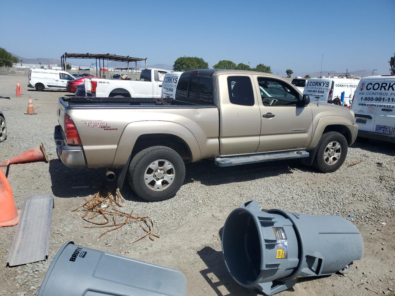 2005 Toyota Tacoma Prerunner Access Cab VIN: 5TETU62N55Z008390 Lot: 56632095