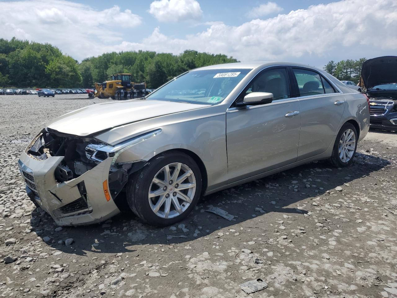 2014 Cadillac Cts Luxury Collection na sprzedaż w Windsor, NJ - Frame Damage