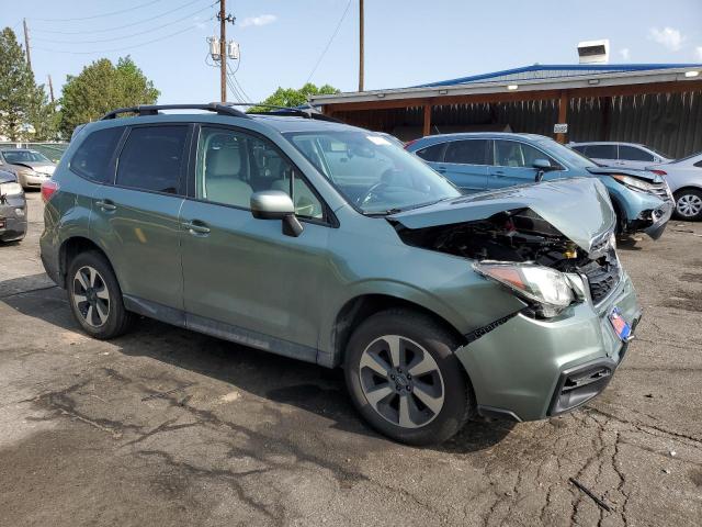 Паркетники SUBARU FORESTER 2017 Зеленый