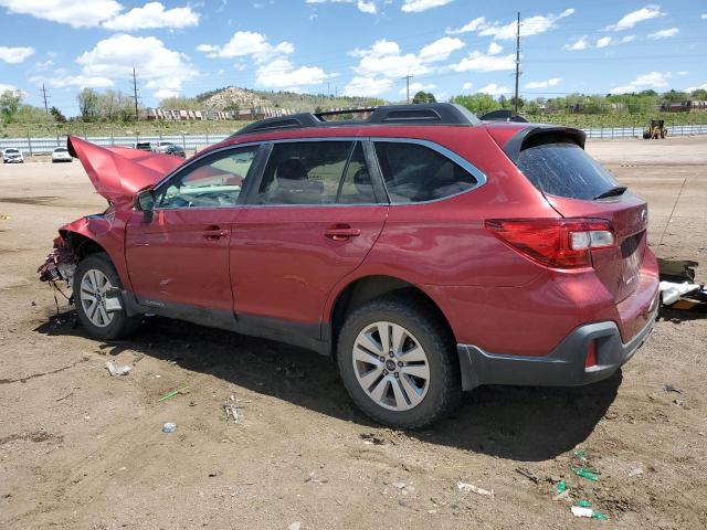  SUBARU OUTBACK 2019 Бордовый