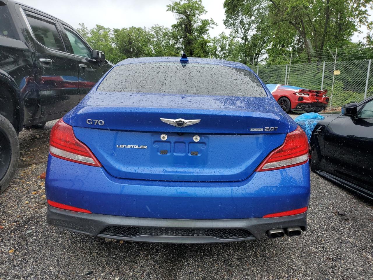 2019 Genesis G70 Prestige VIN: KMTG44LA9KU042470 Lot: 57182105