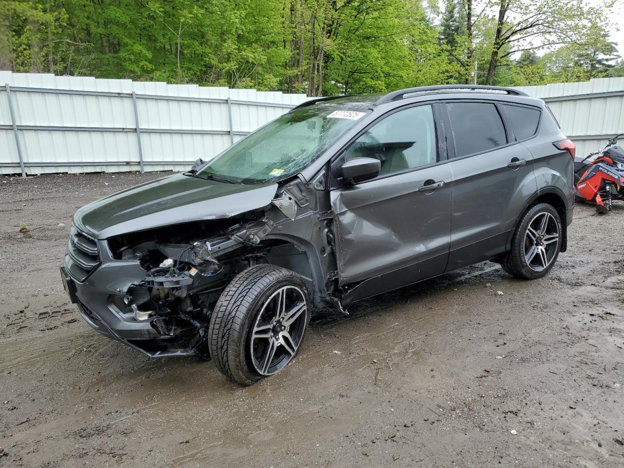 2019 Ford Escape Sel за продажба в Center Rutland, VT - Front End
