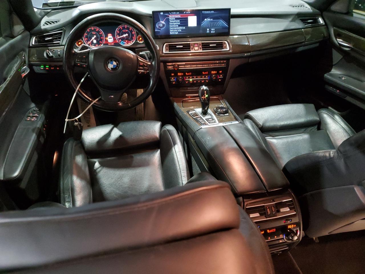 2015 BMW 750 Lxi VIN: WBAYF8C52FD654598 Lot: 55745555