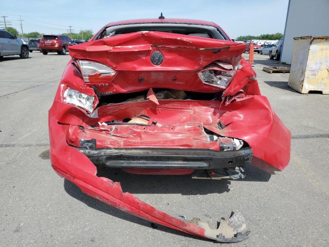  VOLKSWAGEN JETTA 2012 Красный