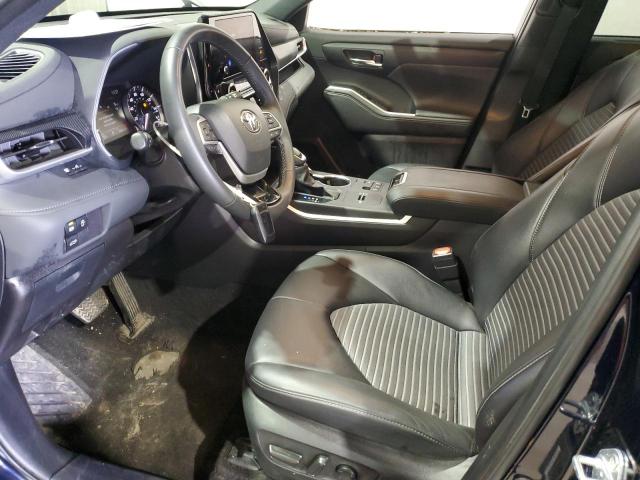  TOYOTA HIGHLANDER 2024 Granatowy