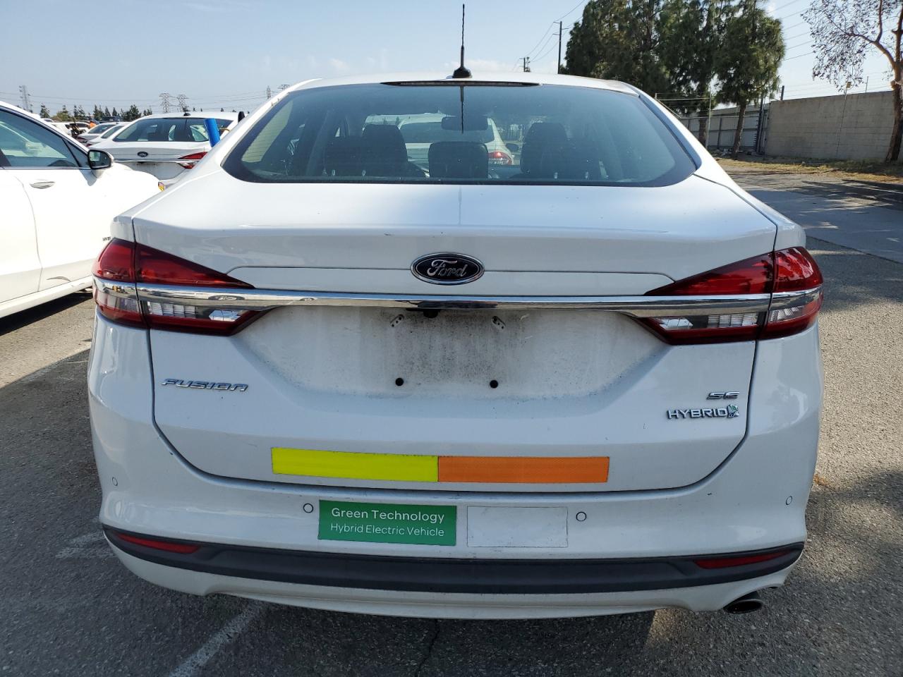 2018 Ford Fusion Se Hybrid VIN: 3FA6P0LU0JR278635 Lot: 54029115