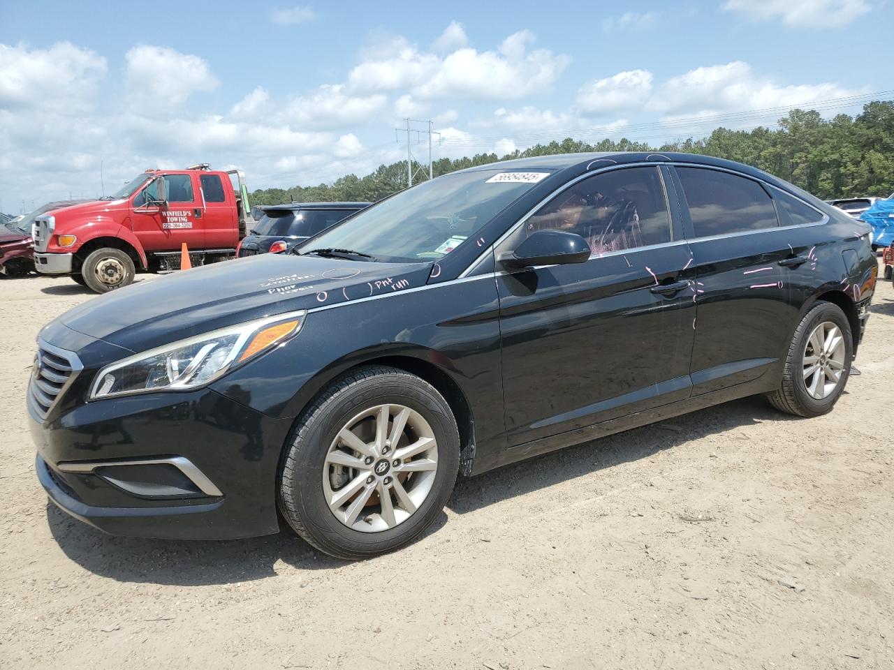 2017 Hyundai Sonata Se for Sale in Greenwell Springs, LA - Side