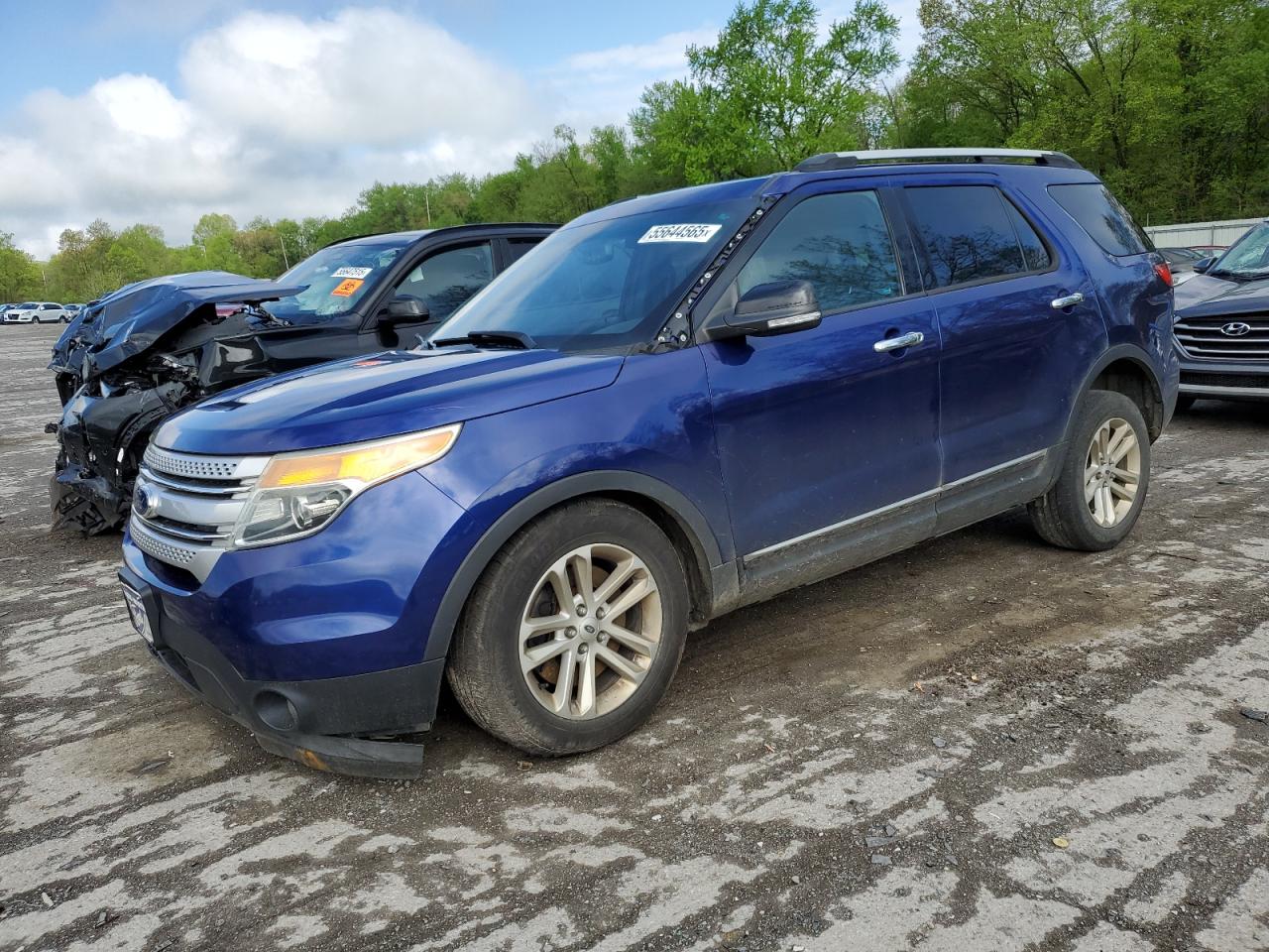 2015 Ford Explorer Xlt en Venta en Ellwood City, PA - Front End