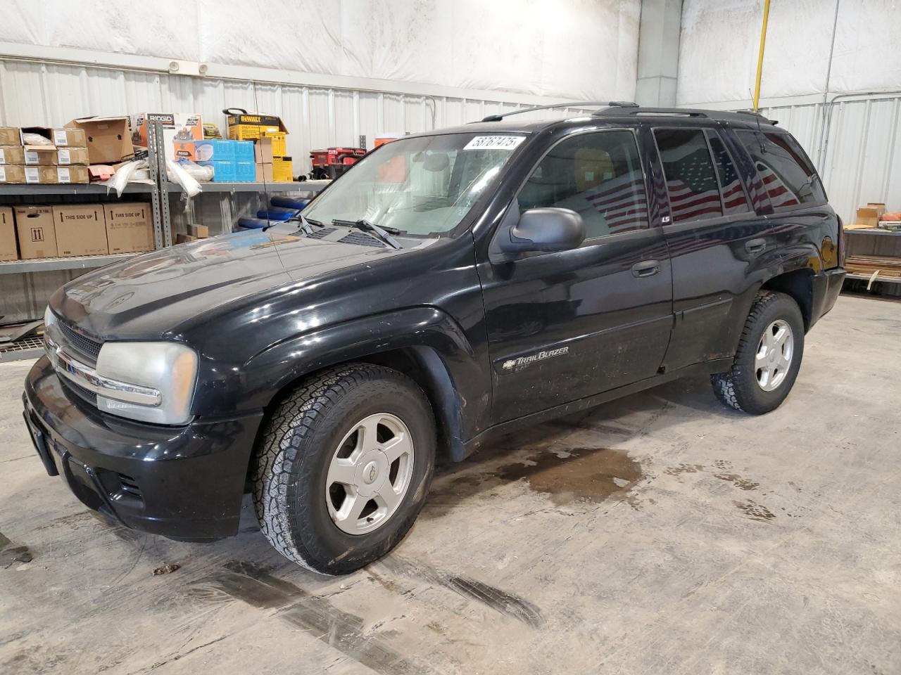 2002 Chevrolet Trailblazer на продаже в Milwaukee, WI - Rear End