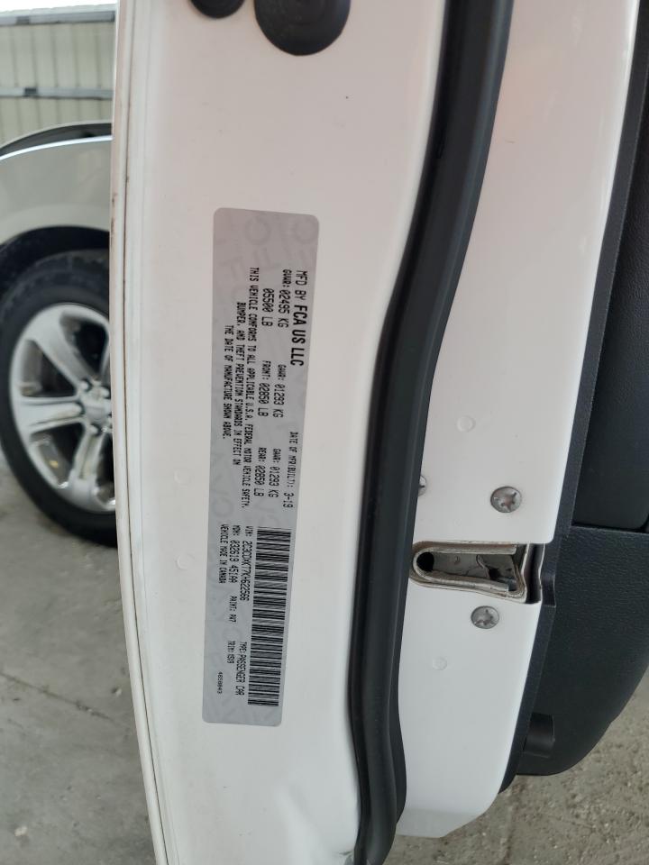 2019 Dodge Charger Police VIN: 2C3CDXKT7KH622566 Lot: 56197065