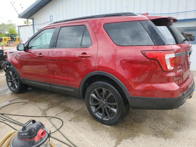  FORD EXPLORER 2017 Czerwony