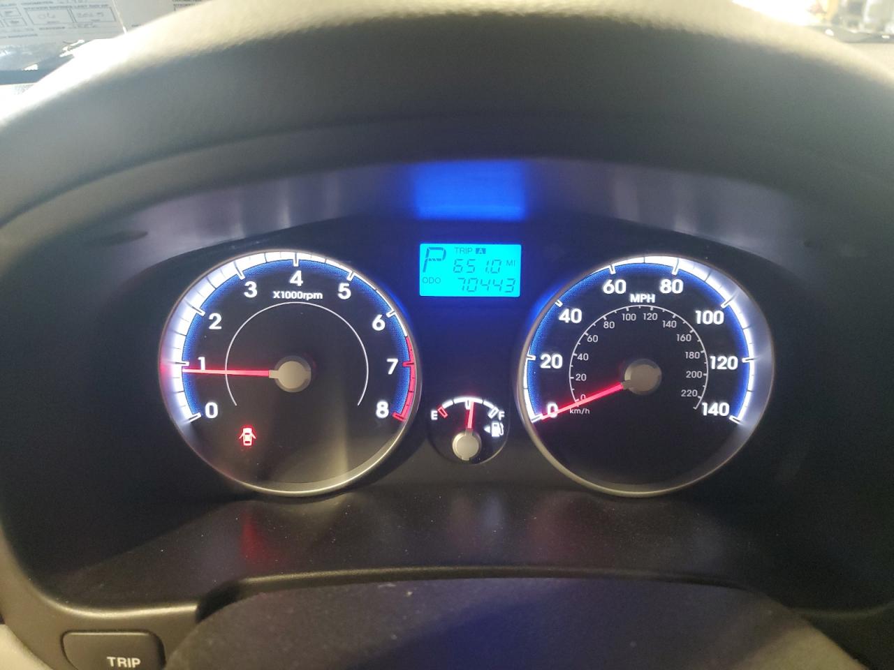 2011 Hyundai Accent Gls VIN: KMHCN4AC5BU620333 Lot: 57146835